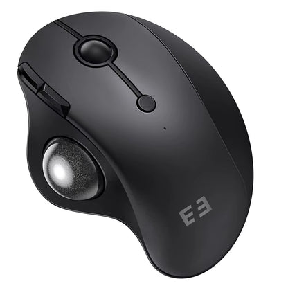 Trackball Wireless Mouse Rechargeable Bluetooth 2.4G USB Mouse Ergonomic Mice for Computer Android Windows 3 Adjustable DPI